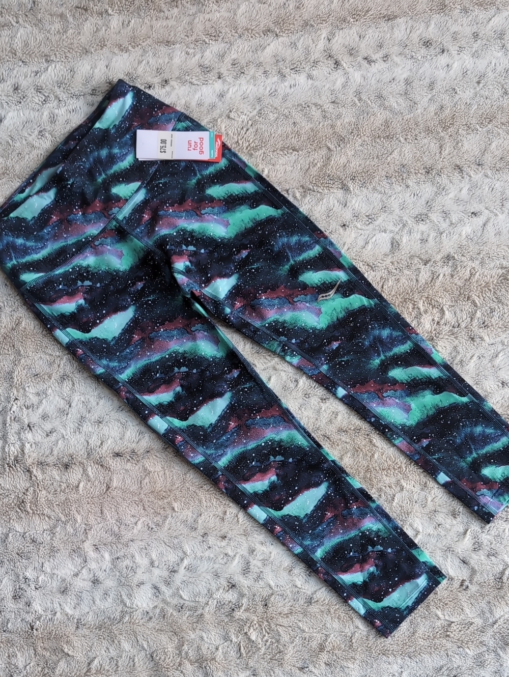 Saucony Fortify Dusk Galaxy Running Crop
